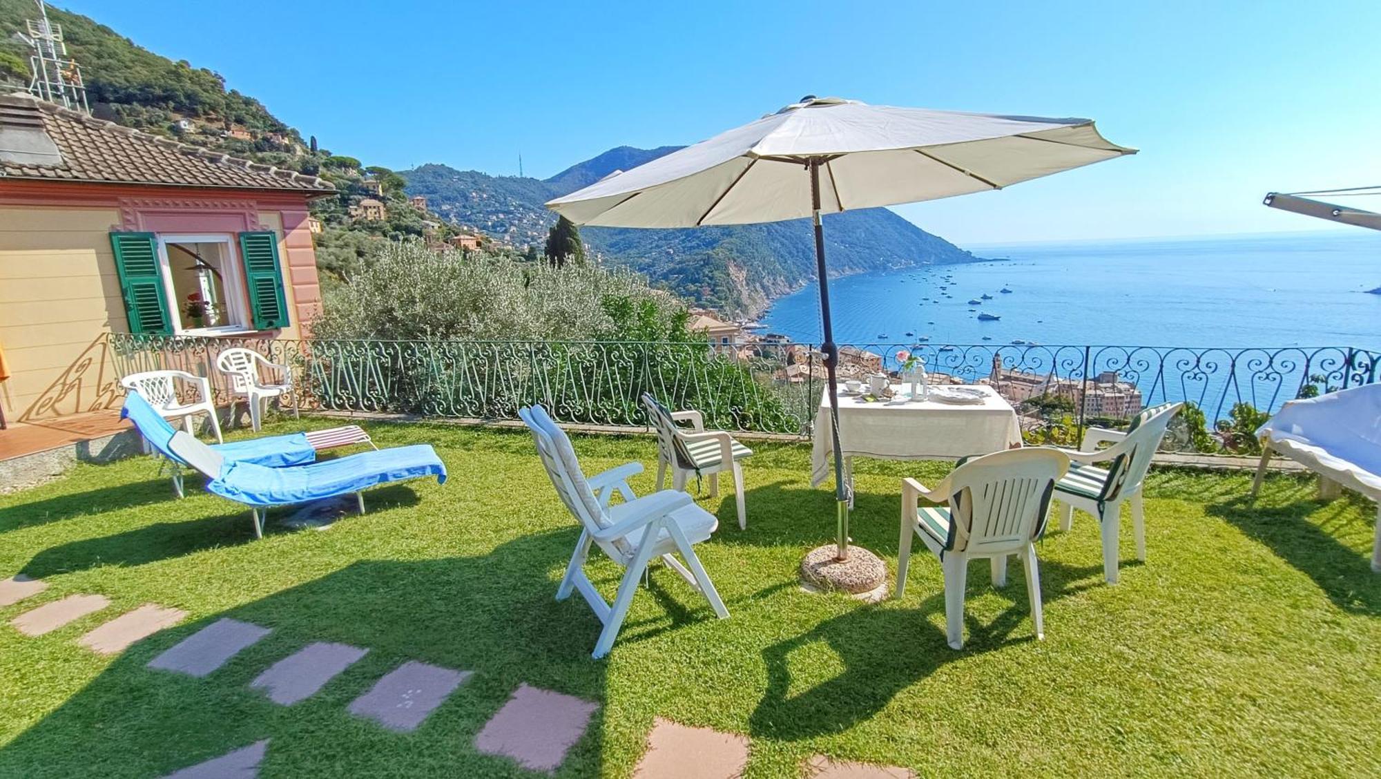 Villa Mortola Camogli Exterior foto